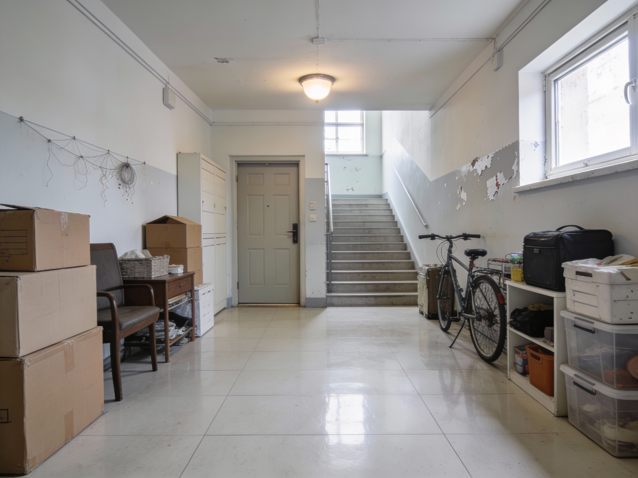  Захламление подъезда - можно ли хранить вещи в общем подъезде